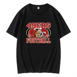 Vintage 49ers Football Helmet T-Shirt