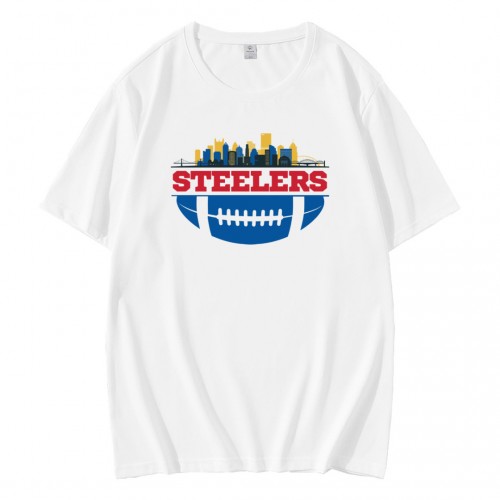 NFL Steelers Football Skyline   T-Shirt