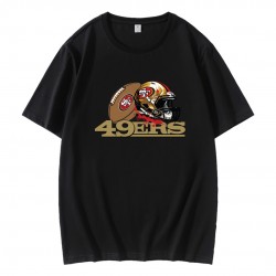 49ers Football Helmet T-Shirt
