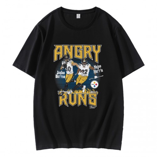Angry Runs Pittsburgh Steelers Players T-shirt