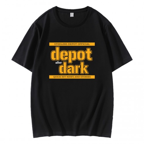 Pittsburgh Steelers Depot After Dark   T-Shirt