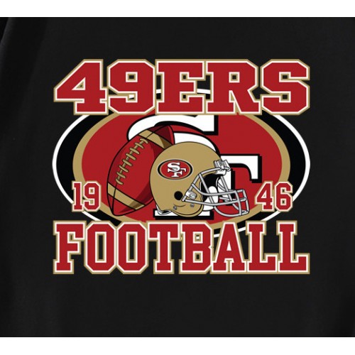 Vintage 49ers Football Helmet T-Shirt Vintage 49ers Football Helmet T-Shirt
