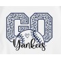 Go Yankees Baseball Team Leopard T-Shirt Go Yankees Baseball Team Leopard T-Shirt