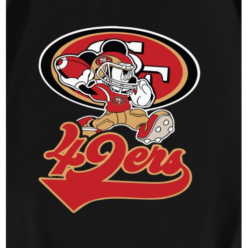 Mickey Mouse Player San Francisco 49ers T-Shirt Mickey Mouse Player San Francisco 49ers T-Shirt
