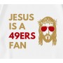 Retro Jesus Is A 49ers Fan T-Shirt Retro Jesus Is A 49ers Fan T-Shirt