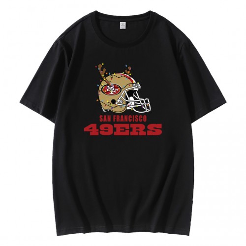 San Francisco 49ers Helmet Deer Antlers T-Shirt San Francisco 49ers Helmet Deer Antlers T-Shirt