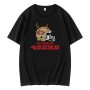 San Francisco 49ers Helmet Deer Antlers T-Shirt San Francisco 49ers Helmet Deer Antlers T-Shirt