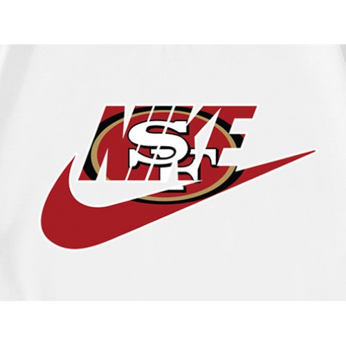 Nike Logo San Francisco 49ers T-Shirt Nike Logo San Francisco 49ers T-Shirt