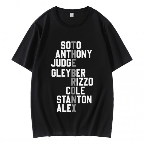 New York Yankees Baseball Player Namer T-Shirt New York Yankees Baseball Player Namer T-Shirt