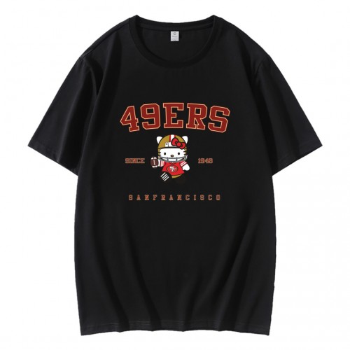 San Francisco 49ers Hello Kitty  T-Shirt