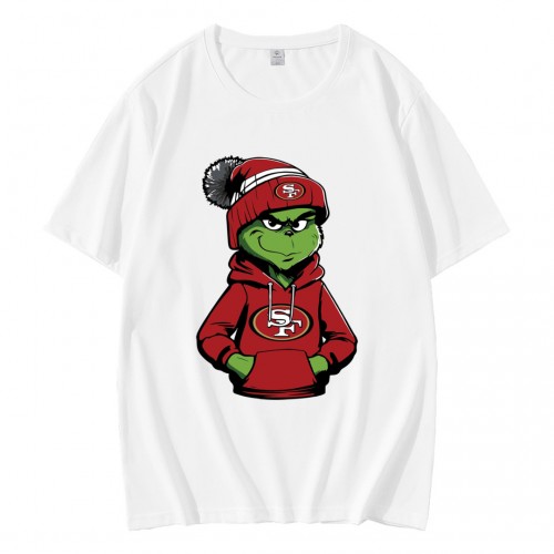Grinch Wears San Francisco 49ers Clothes   T-Shirt