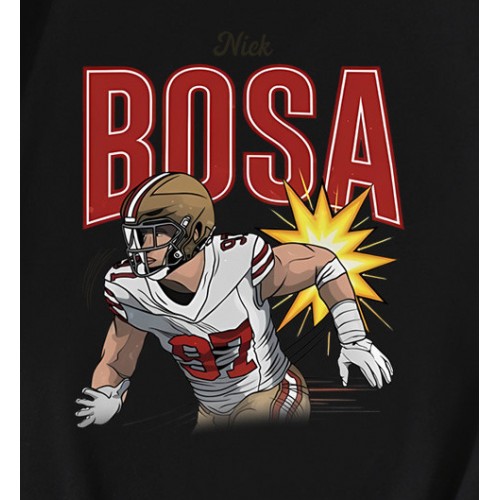 Nick Bosa San Francisco 49ers Player T-Shirt Nick Bosa San Francisco 49ers Player T-Shirt
