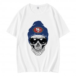 Horror Skull San Francisco 49ers T-Shirt