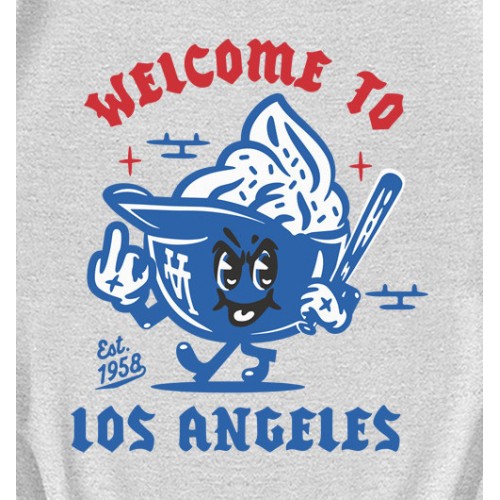 Welcome To Los Angeles Baseball  T-Shirt