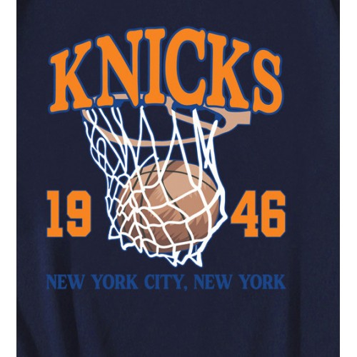 Vintage New York Knicks 1946 Basketball T-Shirt
