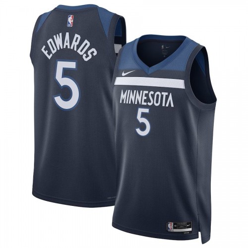 Anthony Edwards Minnesota Timberwolves Nike Unisex Swingman Jersey - Icon Edition - Navy Anthony Edwards Minnesota Timberwolves Nike Unisex Swingman Jersey - Icon Edition - Navy