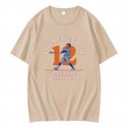 The Legend Of Francisco Lindor Mr Smile Number 12 T-Shirt