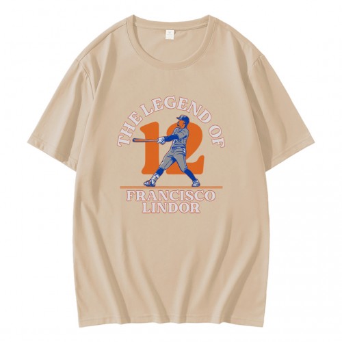 The Legend Of Francisco Lindor Mr Smile Number 12 T-Shirt