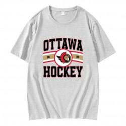 Vintage Ottawa Senators Hockey Logo 1990 T-Shirt Vintage Ottawa Senators Hockey Logo 1990 T-Shirt