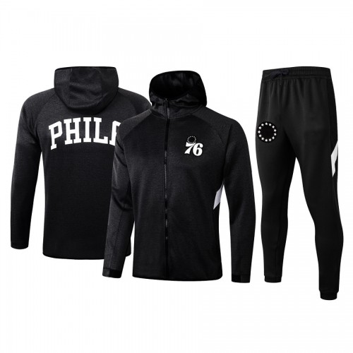 Philadelphia 76ers Nike 2019/20 Showtime Full-Zip Therma Flex Performance Hoodie Philadelphia 76ers Nike 2019/20 Showtime Full-Zip Therma Flex Performance Hoodie