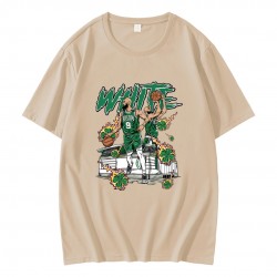 Boston Celtics White NBA Basketball Player T-Shirt