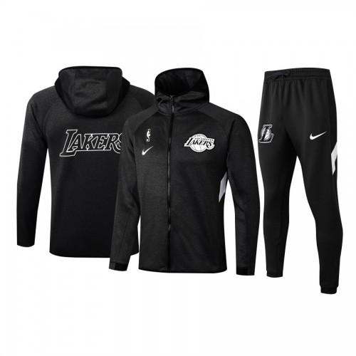 Los Angeles Lakers Nike 2019/20 Showtime Full-Zip Therma Flex Performance Hoodie Los Angeles Lakers Nike 2019/20 Showtime Full-Zip Therma Flex Performance Hoodie