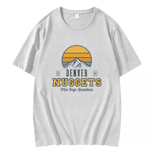 Retro Denver Nuggets Mile High Basketball T-Shirt