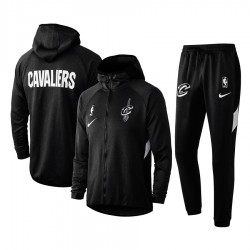 Cleveland Cavaliers Nike 2019/20 Showtime Full-Zip Therma Flex Performance Hoodie