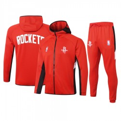 Houston Rockets Nike 2019/20 Showtime Full-Zip Therma Flex Performance Hoodie
