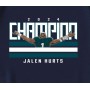 2024 Champion Jalen Hurts Philadelphia Eagles T-Shirt 2024 Champion Jalen Hurts Philadelphia Eagles T-Shirt