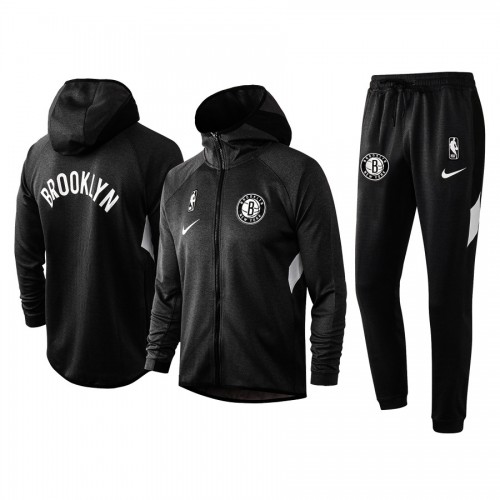 Brooklyn Nets Nike 2019/20 Showtime Full-Zip Therma Flex Performance Hoodie Brooklyn Nets Nike 2019/20 Showtime Full-Zip Therma Flex Performance Hoodie