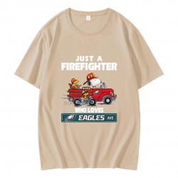 Just A Firefighter Who Loves NFL Philadelphia Eagles Peanuts T-Shirt Just A Firefighter Who Loves NFL Philadelphia Eagles Peanuts T-Shirt