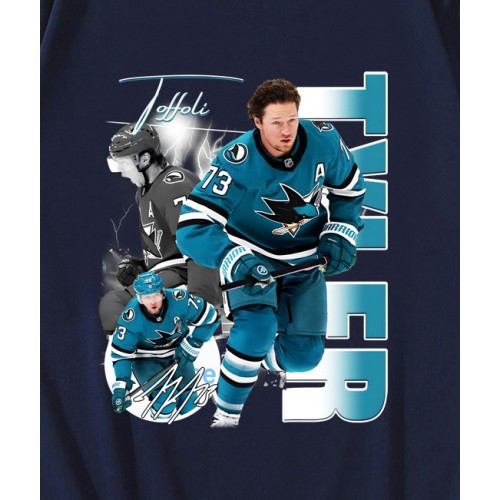 Tyler Toffoli San Jose Sharks Nhl Players T-Shirt Tyler Toffoli San Jose Sharks Nhl Players T-Shirt