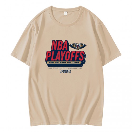 2024 NBA Playoffs New Orleans Pelicans Logo T-Shirt