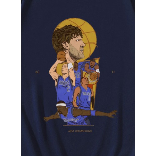 Dallas Mavericks Players 2011 NBA Champions T-Shirt