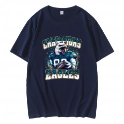 Vintage Glitter Champions Eagles Football Mascot T-Shirt Vintage Glitter Champions Eagles Football Mascot T-Shirt