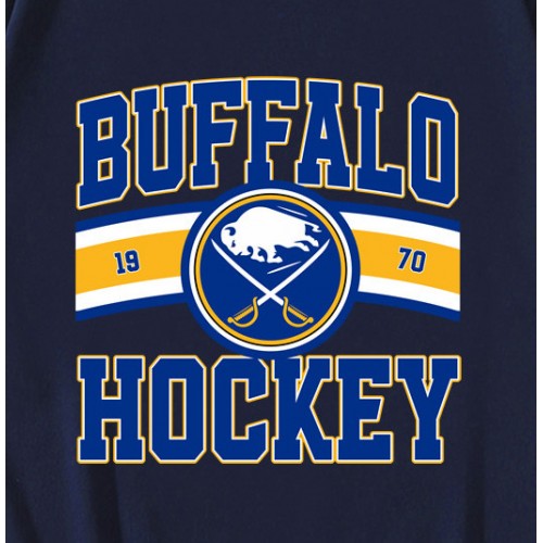 Vintage Buffalo Sabres Hockey Logo 1970 T-Shirt