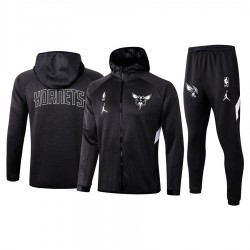 Charlotte Hornets Nike 2019/20 Showtime Full-Zip Therma Flex Performance Hoodie