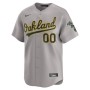 Oakland Athletics Nike Away Limited Custom Jersey - Gray Oakland Athletics Nike Away Limited Custom Jersey - Gray