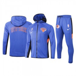 New York Knicks Nike 2019/20 Showtime Full-Zip Therma Flex Performance Hoodie