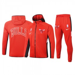 Chicago Bulls Nike 2019/20 Showtime Full-Zip Therma Flex Performance Hoodie