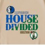 House Divided Boston Celtics vs Dallas Mavericks T-Shirt