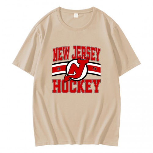 Vintage New Jersey Devils Hockey Logo 1974 T-Shirt