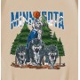 Minnesota Timberwolves Skeleton Basketball T-Shirt