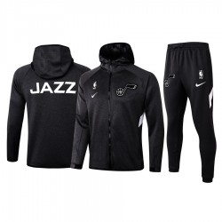 Utah Jazz Nike 2019/20 Showtime Full-Zip Therma Flex Performance Hoodie