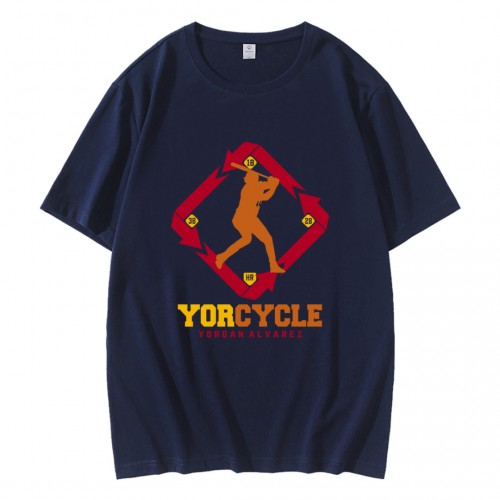 Yorcycle Yordan Alvarez Houston Astros Player T-Shirt