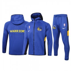 Golden State Warriors Nike 2019/20 Showtime Full-Zip Therma Flex Performance Hoodie