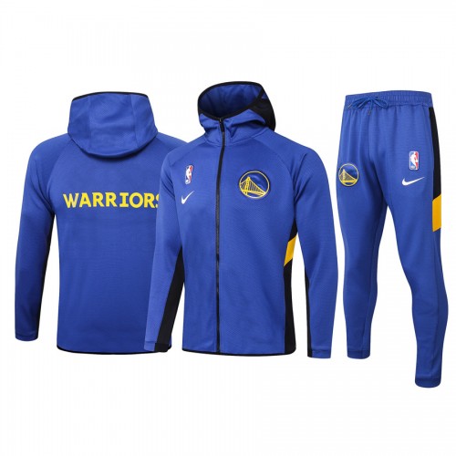 Golden State Warriors Nike 2019/20 Showtime Full-Zip Therma Flex Performance Hoodie Golden State Warriors Nike 2019/20 Showtime Full-Zip Therma Flex Performance Hoodie