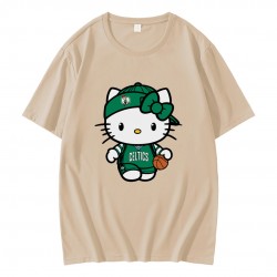 Hello Kitty Boston Celtics NBA Basketball T-Shirt