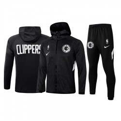 LA Clippers Nike 2019/20 Showtime Full-Zip Therma Flex Performance Hoodie